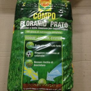 COMPO Concime per Prato, Concime Granulare, Per un manto erboso sano e rigoglioso, Nutrimento fino a 4 mesi, 10 kg