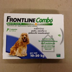FRONTLINE COMBO DOG 10-20 M. 3P