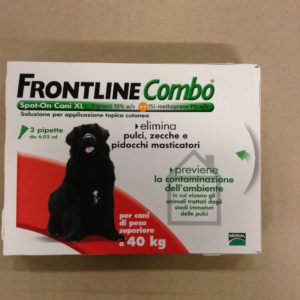 FRONTLINE COMBO DOG 40-60 XL 3P