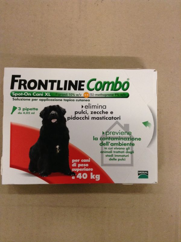 FRONTLINE COMBO DOG 40-60 XL 3P