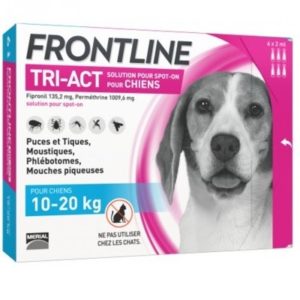 FRONTLINE TRI-ACT CANI M 10-20 KG 3P - ESAURITO