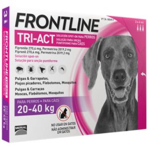 FRONTLINE TRI-ACT CANI L 20-40 KG 3P
