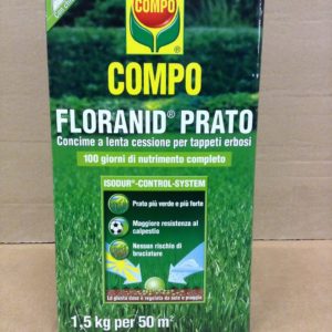 COMPO Concime per Prato, Concime Granulare, Per un manto erboso sano e rigoglioso, Nutrimento fino a 4 mesi, 1.5 kg
