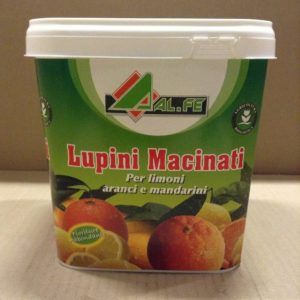 AL.FE kg. 3 Secchio LUPINI MACINATI Concime Biologico e Naturale per Tutti i Tipi di Agrumi (Limoni, Aranci, Mandarini ECC.)