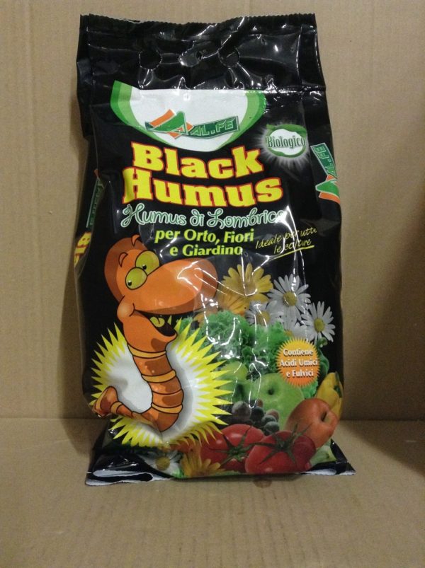 BLACK HUMUS DI LOMBRICO LT.5