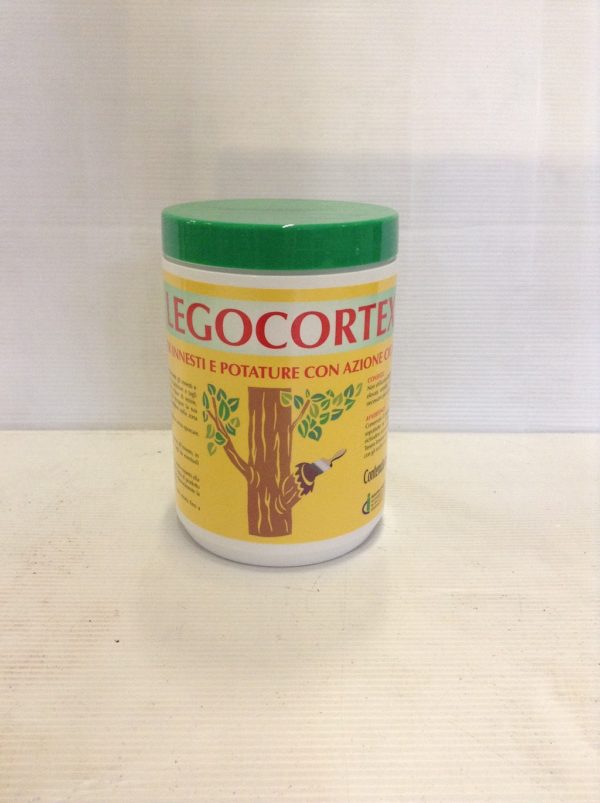 Legocortex: Mastice per Innesti e Potature con Azione Antimicotica, Antibatterica e Cicatrizzante - vaso 1 Kg