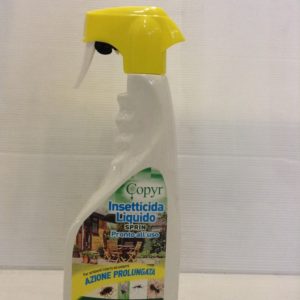 COPYR | Sprin: Insetticida pronto all'uso contro insetti volanti, insetti striscianti e acari - flac. con trig. 500 ml