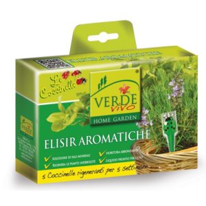 COCCINELLA PIANTE AROMATICHE GOCCIA A GOCCIA 5 FIALE
