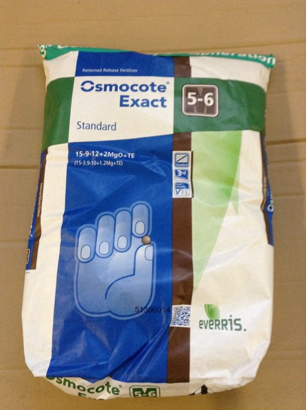 OSMOCOTE EXACT STD 15+9+12+2.5Mg KG.25 5/6 M