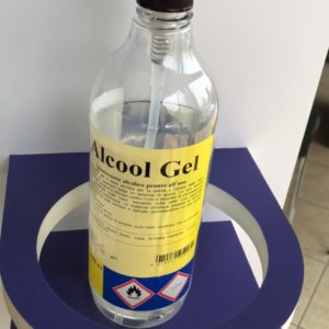 GEL IGIENIZZANTE DISINFETTANTE PER MANI 1 Lt con dispenser