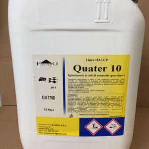 QUATER 10 BATTERICIDA PER AMBIENTI 1 LT