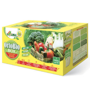 AL.FE ORTOBIO Box all'Interno 6 CONCIMI Naturali. Ideale per Coltivare l'orto in Modo Biologico. Facile da Utilizzare. Contiene Tutte Le Informazioni per garantire i Migliori Risultati