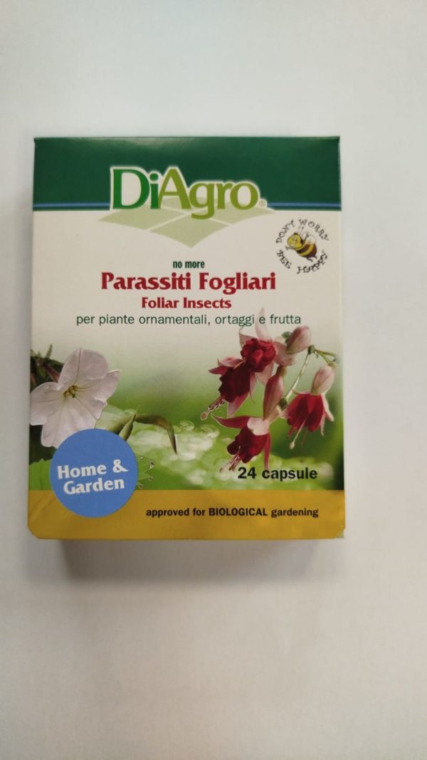 Capsule per parassiti fogliari (24 capsule)