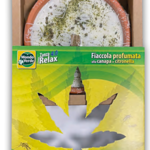 ZANZA RELAX 4.0 FIACCOLA COTTO CERA CITRONELLA NR. 1