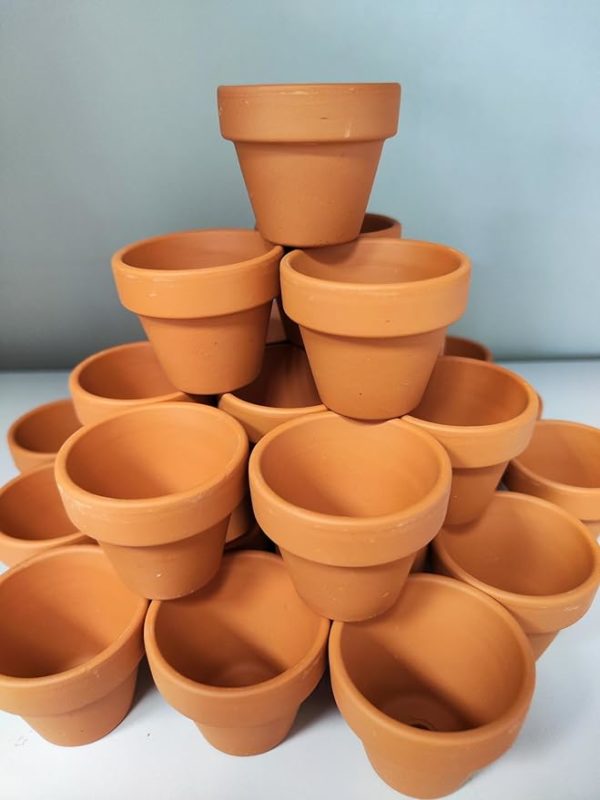 VV 30 MINI VASETTI IN TERRA COTTA